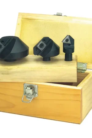 TTC PRODUCTION 90 SET - 90 SET, 90° Multi Piece Chamfering/Countersinking Set with Inserts, TCMT3(2.5)_ & SCMT43_ Buy Direct