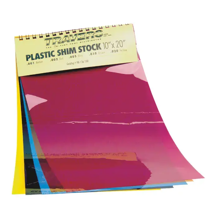 Premium TTC 98-136-010 .010" Thick, 10" Width, Brown Plastic Shim Stock