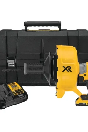 Special Offer DEWALT DCD200D1 Cordless Power Source, 20V Voltage Plumbing Snake Kit