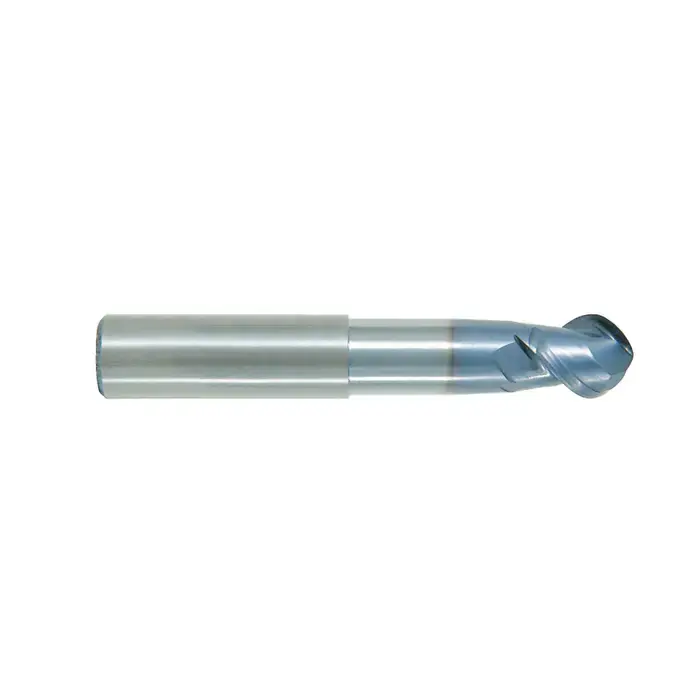 Weekend Sale T&O 20-101-432 1/2" Size, 3/8" LOC, 2 Flute, Solid Carbide Ball End Mill