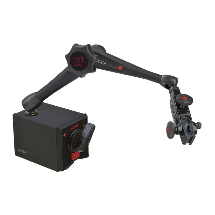 Next Day Delivery NOGA DG3200 Articulating Magnetic Indicator Holder, Holds 6mm, 8mm, 3/8" & Dovetail, Top Adjustment