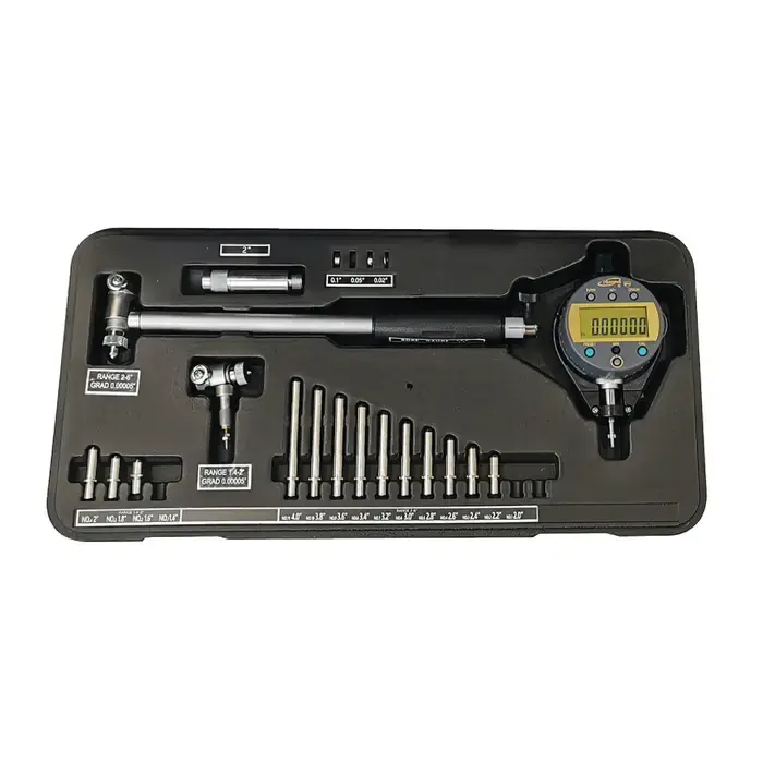 Fan Favorite IGAGING 35-280-I 1.4"-6" Range, 6" Measuring Depth, Electronic Digital Bore Gage