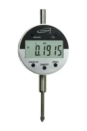 Latest IGAGING 35-125-i 0 - 1" (0 - 25mm) Range, .0005" (.01mm) Resolution Digital Drop Indicator