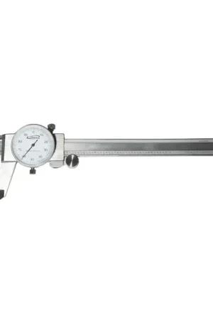 Fan Favorite IGAGING 100-020-I Dial Caliper, 0 - 6" Range, White Face