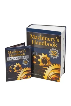 Order Now INDUSTRIAL PRESS 9780831142322 Machinery‘s Handbook & Digital Edition Combo Large Print Title, Oberg, Jones, Horton, Ryffel & McCauley Author, 32 Edition of Publication Machinery Handbooks Book