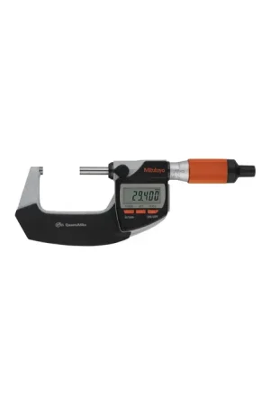 Premium MITUTOYO 293-181-40 1 - 2" (25 - 50mm) Range, .0001" Graduation Flat End Spindle Outside Micrometer