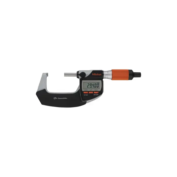 Premium MITUTOYO 293-181-40 1 - 2" (25 - 50mm) Range, .0001" Graduation Flat End Spindle Outside Micrometer