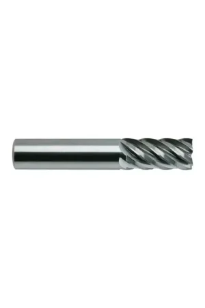 YG1 84595 5/8" Size, 1-1/4" LOC, 6 Flute, Bright Solid Carbide Finishing End Mill Today Only