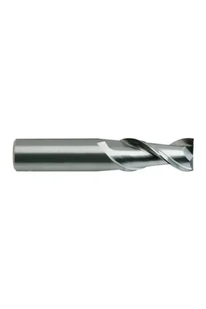 YG1 2588 7/16" Size, 2" LOC, 2 Flute, Bright Solid Carbide 2 Flute Finishing End Mill Limited Time