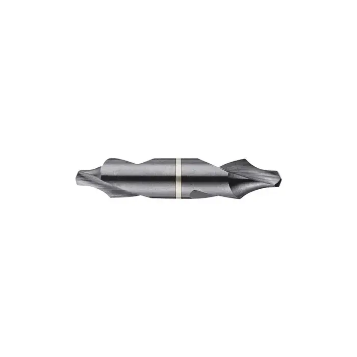 Reduced Price KEO 906 HSS 5-0 Radius Type Centerdrill, Ø.010 Pilot, 1/8 Body, R.063, AlTiN Coated
