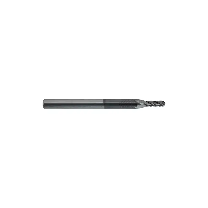 KEO 930 Solid Carbide End Mill, Ø.1094 x .438, 4 Flute, Standard Length, Ballnose, AlTiN Coated Best Seller