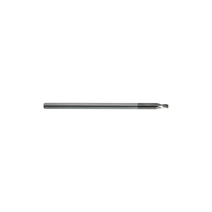 KEO 930 Solid Carbide End Mill, Ø.075 x .113, Long Shank, 3 Flute, Stub Length, Square, AlTiN Coated Shop Now