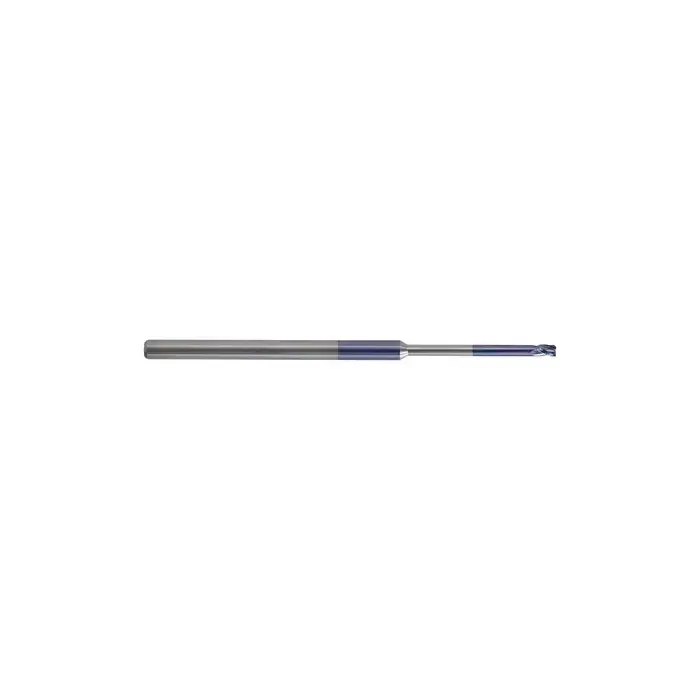Order Now KEO 930 Solid Carbide End Mill, Ø.045 x .068, Long Shank, 15x Reach Length, 3 Flute, Stub Length, Square, AlTiN Coated