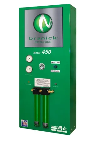 Branick 450 Wallmount Nitrogen Generator System PN 00-0083 Crafted