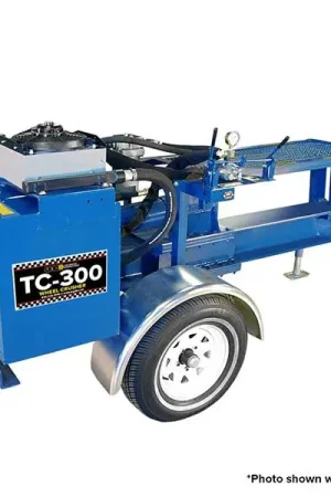 Free Returns TSI TC-300 GP Wheel Crusher (Gas Power) Salvage and Recycling Equipment