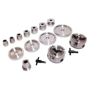 Quick-Chuck 70040E - Brake Lathe 3-Jaw TWIN CHUCK Hubless Mounting Kit Luxury