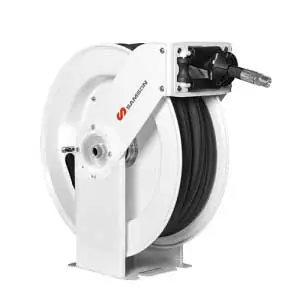 Express Delivery Samson 505 330 - Full Metal Reel HD Double Pedestal Hose Reel