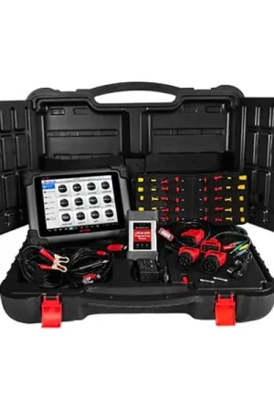 Premium Autel MaxiSys MS908CVII HD Fleet MaxiFlash Elite Programming and Scan Tool in Diagnostic Automotive Tools