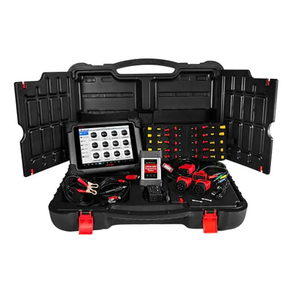 Premium Autel MaxiSys MS908CVII HD Fleet MaxiFlash Elite Programming and Scan Tool in Diagnostic Automotive Tools
