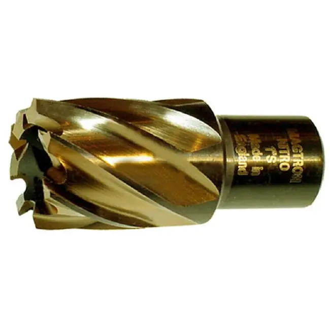 Trending Drillco 91N132 Annular Cutter NITRO 1/2x1in. Depth of Cut 3/4in. Shank