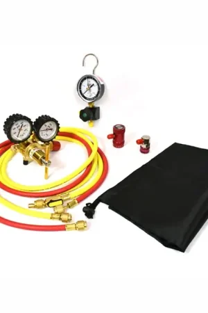 CPS Products NITROKITG Automotive A/C Nitrogen Leak Detector Kit R134A and R1234YF couplers Same Day Shipping