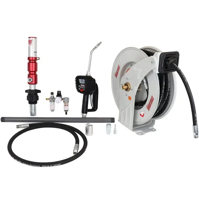 Zeeline by Milton ZE1700PK-16-500 - 3 1 Premium Series Pump Kit 16 Gal With Reel and Preset Meter One Day Deal