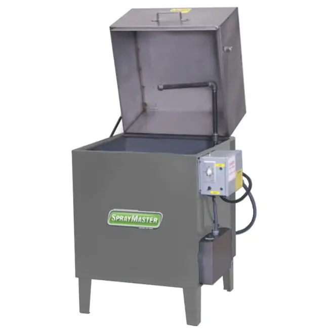 FOUNTAIN INDUSTRIES SprayMaster SM9200SS-231 32-Gallon Top Load Stainless Steel Spray Cabinet PN 65051-02 Budget