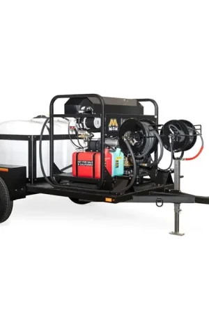 Brand New Mi-T-M AW-9000-0006 - Single-Axle Trailer with Electric Brakes and 200-Gallon Capacity