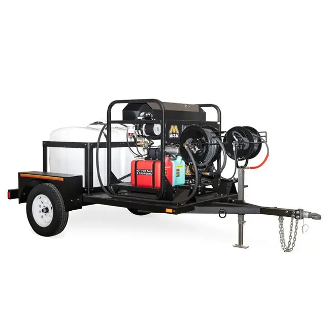 Brand New Mi-T-M AW-9000-0006 - Single-Axle Trailer with Electric Brakes and 200-Gallon Capacity