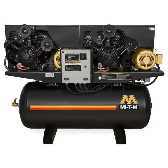 Fresh Stock Mi-T-M ADD-46310-120H Air Compressor 460V, 3 Ph, 26.8A