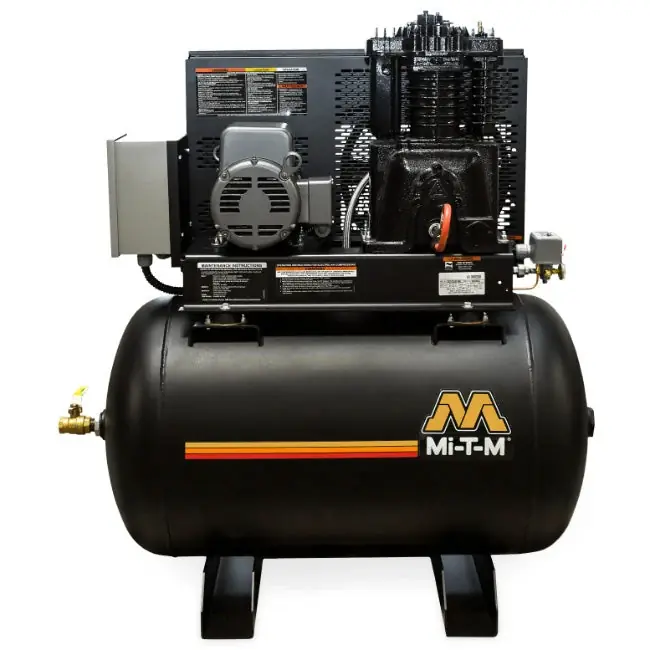 Mi-T-M ACS-20375-80H Air Compressor 200V, 3 Ph, 23A Top Rated
