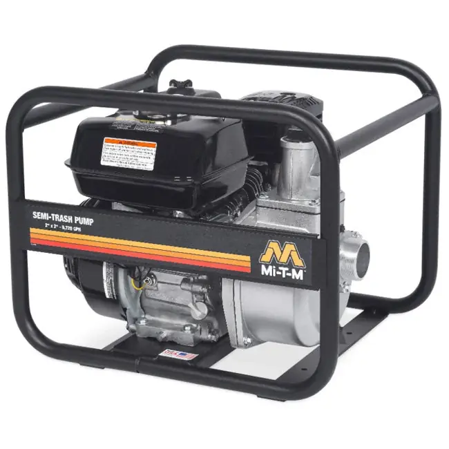 Place Order Mi-T-M WTP-S02-1MGH - Semi-Trash Pump 2-Inch Water Pump