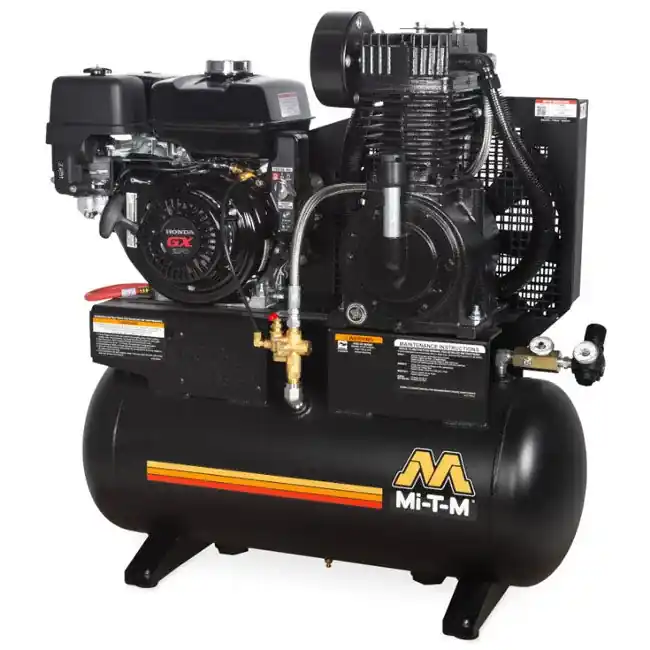 Weekend Sale Mi-T-M AM2-SH09-20ME - 20-Gallon Two Stage Gasoline Air Compressor