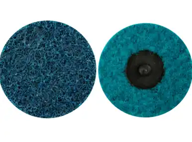 Carborundum Non-Woven Surface Prep Quick Change Disc Very Fine, Blue - No. 66261009189 Deal