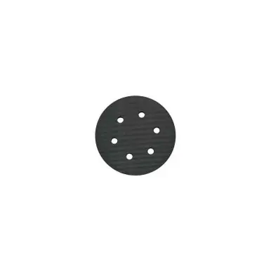 6" Random Orbital Sander 6 Hole Hook & Loop Backup Pad - No. 18001 Trusted Brand