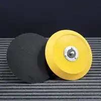 Popular 5" X 0, 5/16-24 Pres-Loc Hook & Loop Backup Pad - No. 809775-45006