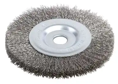 4 in. Crimped Wire Wheel Brush Metal 6000 rpm - No. 72742 Professional Grade