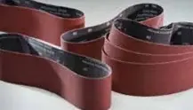 4" W X 24" Sanding Belt, Aluminum Oxide, Multiple Grits New Release