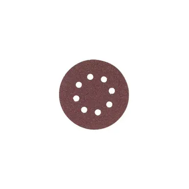 5" Hook & Loop Sanding Disc, 120 Grit, 8 Holes, 5/PK - No. SR5R120 Price Cut