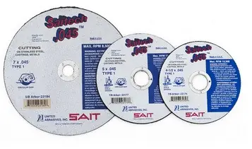 Low Price 6" X .045" X 7/8" Cutting Wheel, T1/T41, SAITECH, Sait - No. 23182